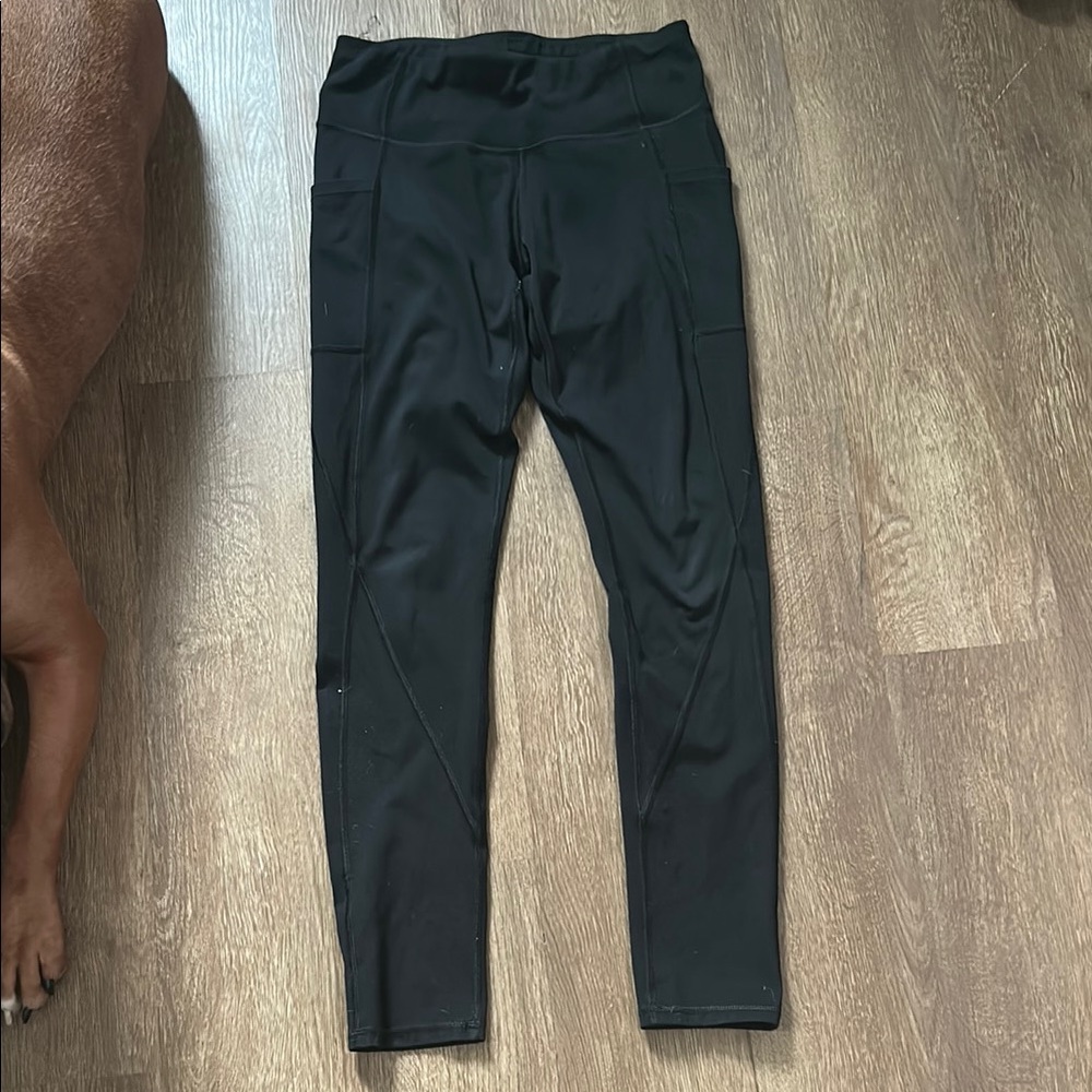 Black High-Waisted Leggings
